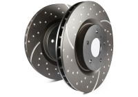 Disque de frein Turbo Grooved GD393 EBC