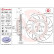Disque de frein TWO-PIECE DISCS LINE 09.D901.33 Brembo