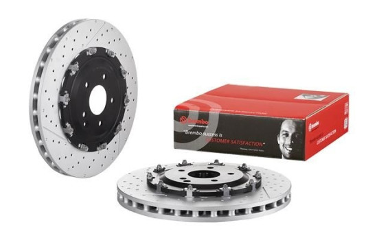 Disque de frein TWO-PIECE FLOATING DISCS LINE 09.9547.33 Brembo, Image 2