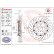 Disque de frein TWO-PIECE FLOATING DISCS LINE 09.A187.13 Brembo, Vignette 2
