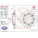 Disque de frein TWO-PIECE FLOATING DISCS LINE 09.A190.13 Brembo, Vignette 2
