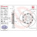 Disque de frein TWO-PIECE FLOATING DISCS LINE 09.B324.13 Brembo, Vignette 2