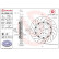 Disque de frein TWO-PIECE FLOATING DISCS LINE 09.B386.33 Brembo, Vignette 2