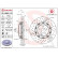 Disque de frein TWO-PIECE FLOATING DISCS LINE 09888023 Brembo, Vignette 2