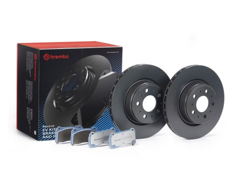 Jeu de freins, disque de frein KT 08 001 Brembo