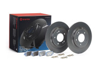 KIT DE PLAQUETTES DE DISQUE VE KT 08 016 Brembo