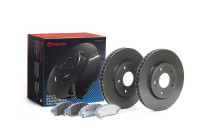 KIT DE PLAQUETTES DE DISQUE VE KT 08 017 Brembo