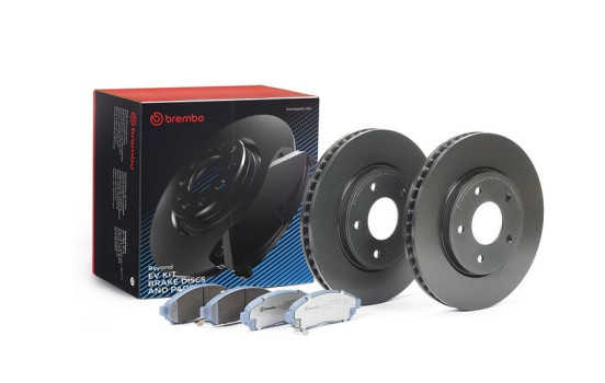 KIT DE PLAQUETTES DE DISQUE VE KT 08 017 Brembo