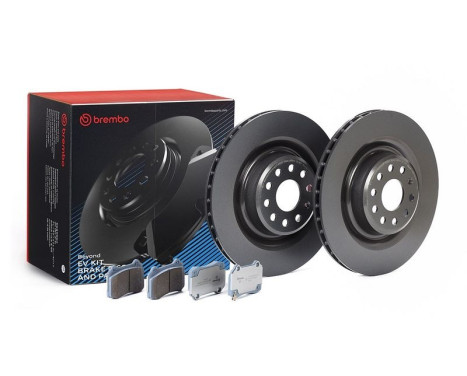 KIT DE PLAQUETTES DE DISQUE VE KT 08 022 Brembo