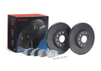 KIT DE PLAQUETTES DE DISQUE VE KT 08 024 Brembo