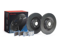 KIT DE PLAQUETTES DE DISQUE VE KT 08 026 Brembo
