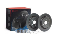 KIT DE PLAQUETTES DE DISQUE VE KT 08 027 Brembo