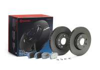 KIT DE PLAQUETTES DE DISQUE VE KT 08 031 Brembo