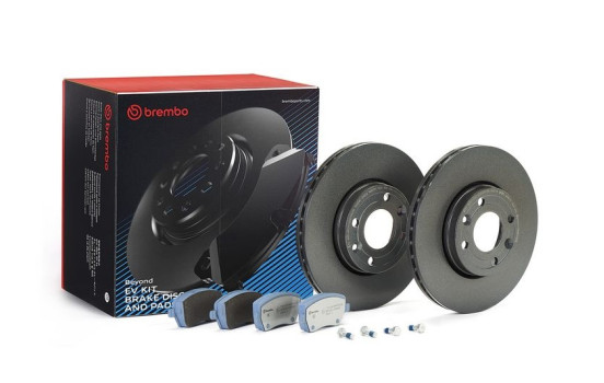 KIT DE PLAQUETTES DE DISQUE VE KT 08 031 Brembo