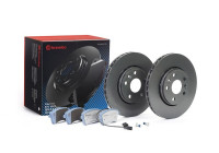 KIT DE PLAQUETTES DE DISQUE VE KT 08 034 Brembo