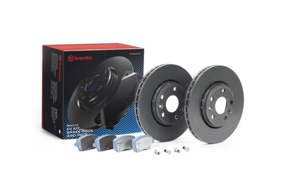 KIT DE PLAQUETTES DE DISQUE VE KT 08 035 Brembo