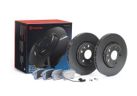 KIT DE PLAQUETTES DE DISQUE VE KT 08 037 Brembo