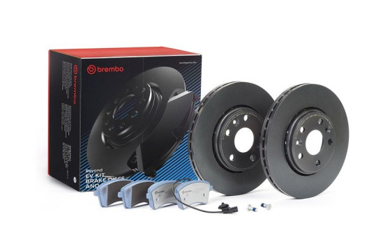 KIT DE PLAQUETTES DE DISQUE VE KT 08 037 Brembo