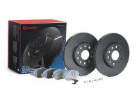 KIT DE PLAQUETTES DE DISQUE VE KT 08 038 Brembo