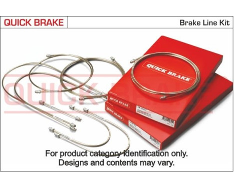 Jeu de durites de frein CN-VW214 Quick Brake
