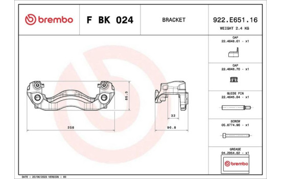 Ensemble de support d'étrier, Image 2