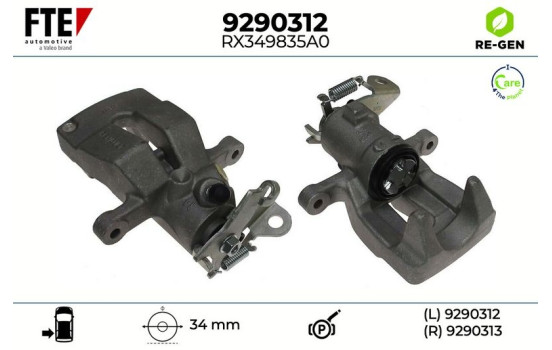 Etrier de frein 9290312 FTE