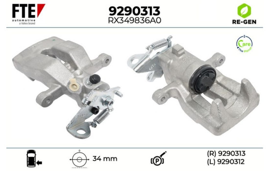 Etrier de frein 9290313 FTE