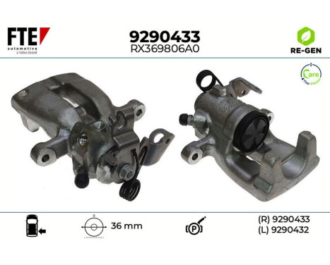 Etrier de frein 9290433 FTE