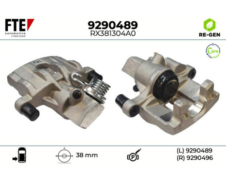 Etrier de frein 9290489 FTE