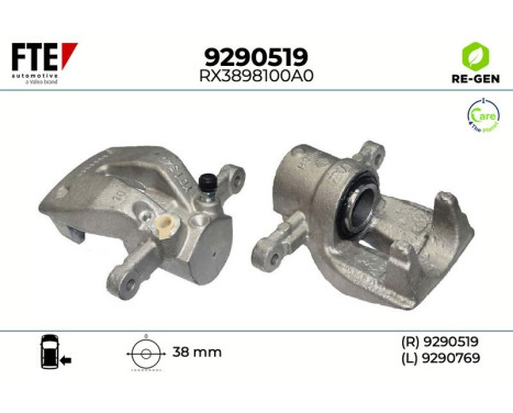 Etrier de frein 9290519 FTE
