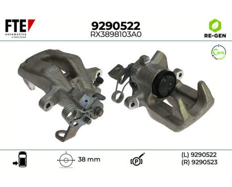 Etrier de frein 9290522 FTE