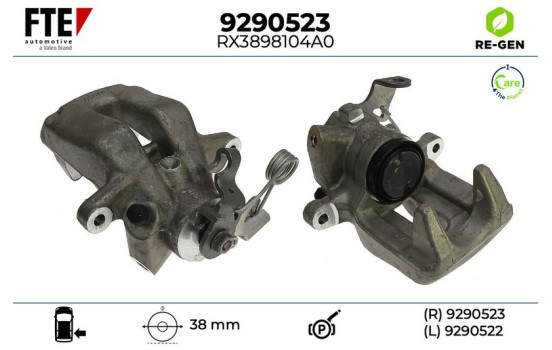 Etrier de frein 9290523 FTE