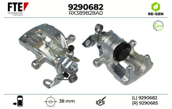 Etrier de frein 9290682 FTE