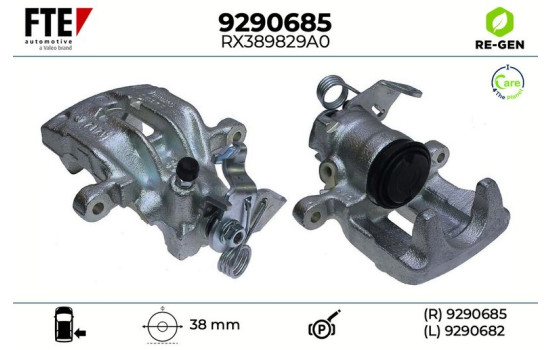 Etrier de frein 9290685 FTE