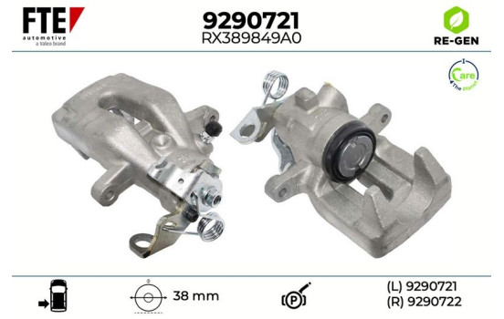 Etrier de frein 9290721 FTE