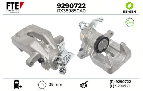 Etrier de frein 9290722 FTE