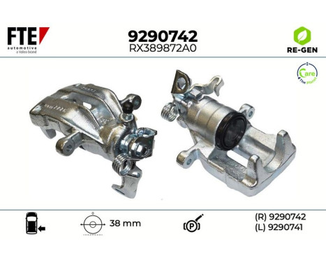 Etrier de frein 9290742 FTE