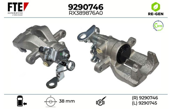 Etrier de frein 9290746 FTE