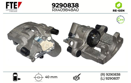 Etrier de frein 9290838 FTE