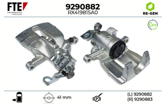 Etrier de frein 9290882 FTE