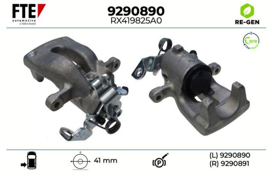 Etrier de frein 9290890 FTE