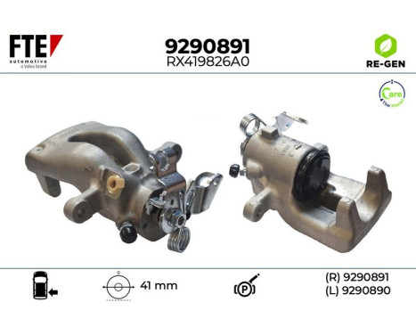 Etrier de frein 9290891 FTE