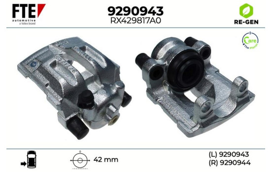 Etrier de frein 9290943 FTE