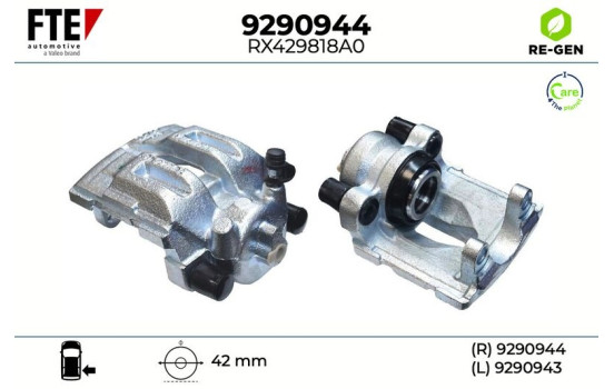 Etrier de frein 9290944 FTE