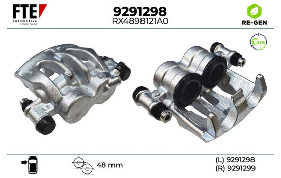 Etrier de frein 9291298 FTE