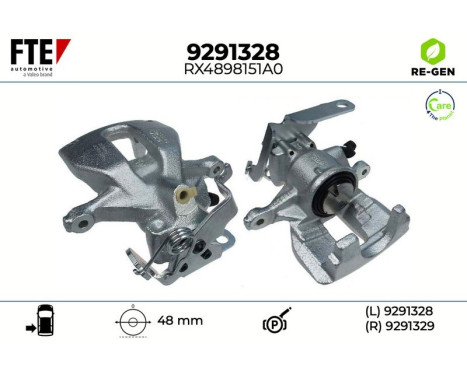 Etrier de frein 9291328 FTE