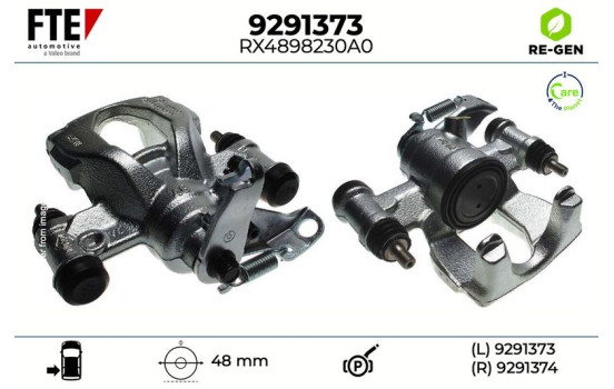 Etrier de frein 9291373 FTE