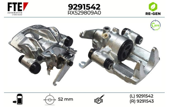 Etrier de frein 9291542 FTE