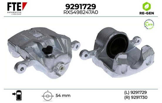 Étrier de frein 9291729 FTE