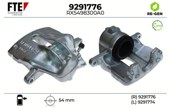 Étrier de frein 9291776 FTE